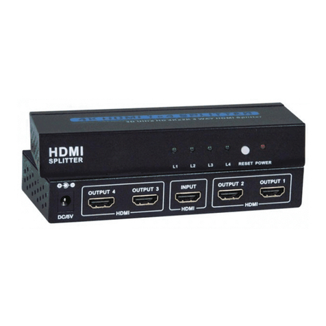 VPI VOPEX-HD4K-4-LC user manual