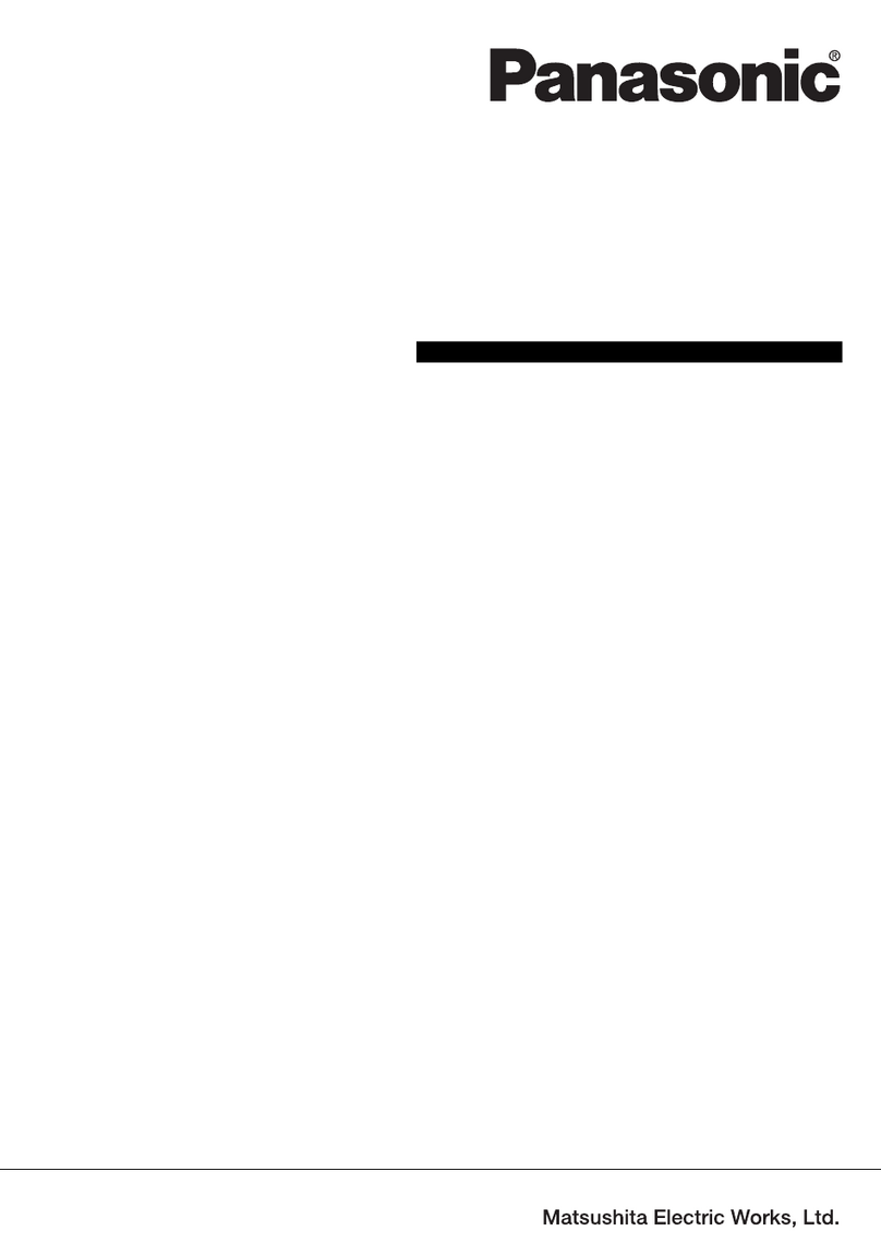 Panasonic MEWNET-F Technical manual