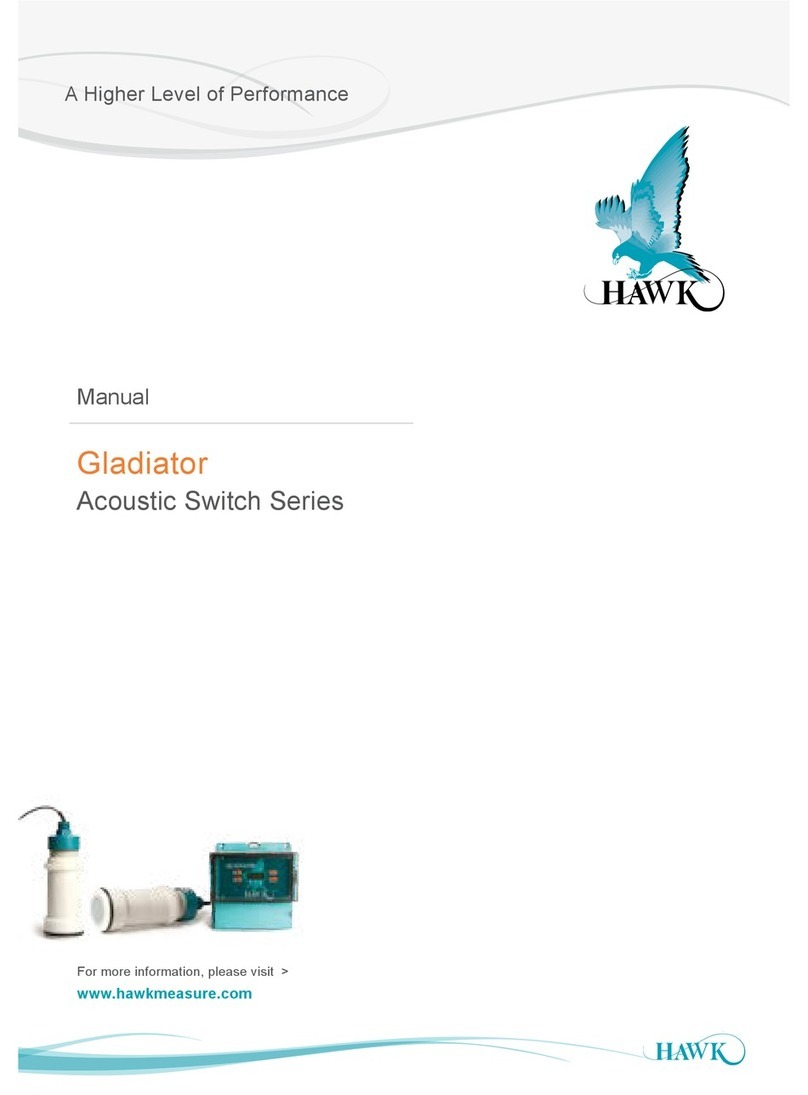 Hawk Gladiator User manual