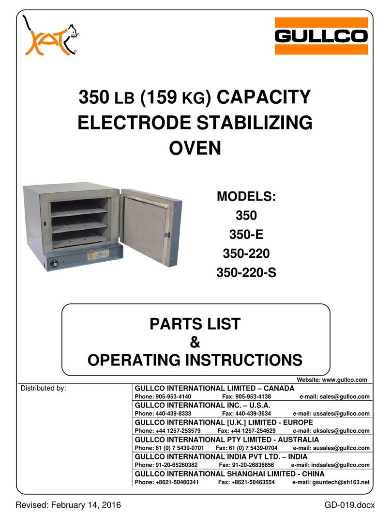 GULLCO 350 PARTS LIST & OPERATING INSTRUCTIONS