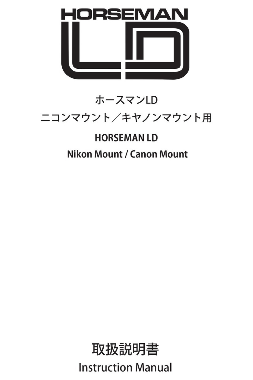 Kenko Professional Imaging Co., Ltd HORSEMAN LD/NIKON instruction manual