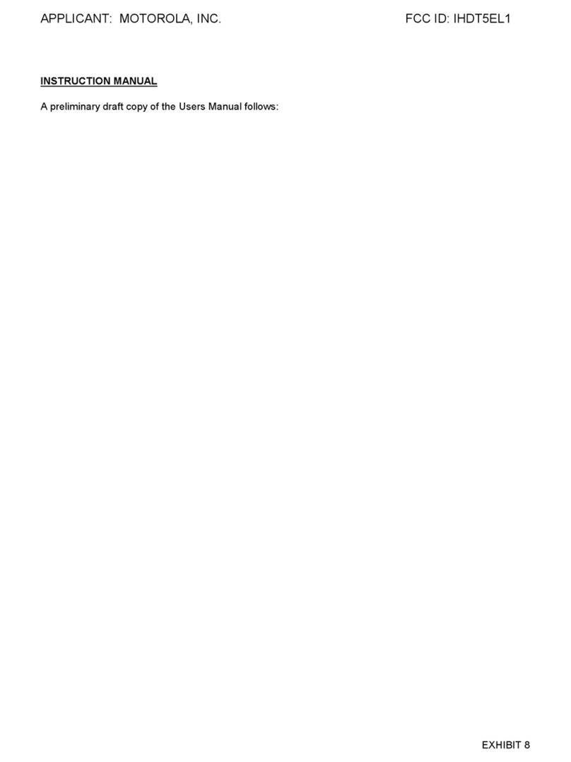 Motorola C340 series User manual
