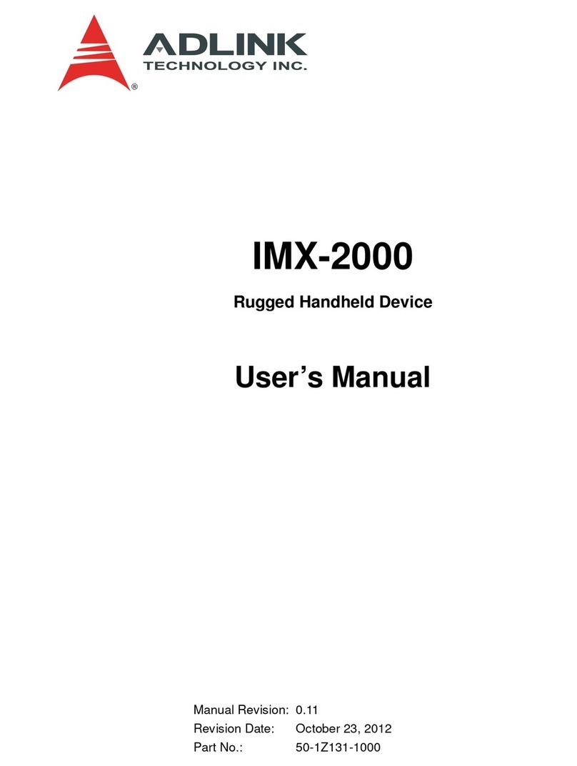 ADLINK Technology IMX-2000 user manual