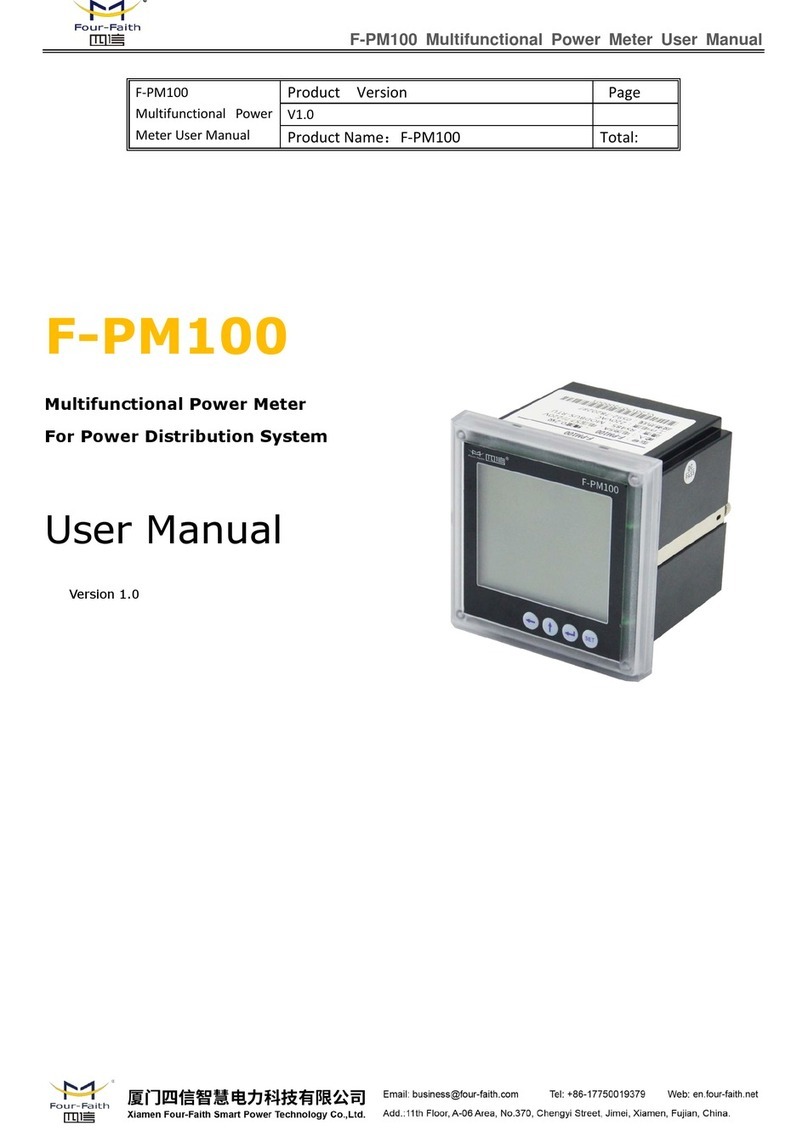 Four-Faith F-PM100 user manual