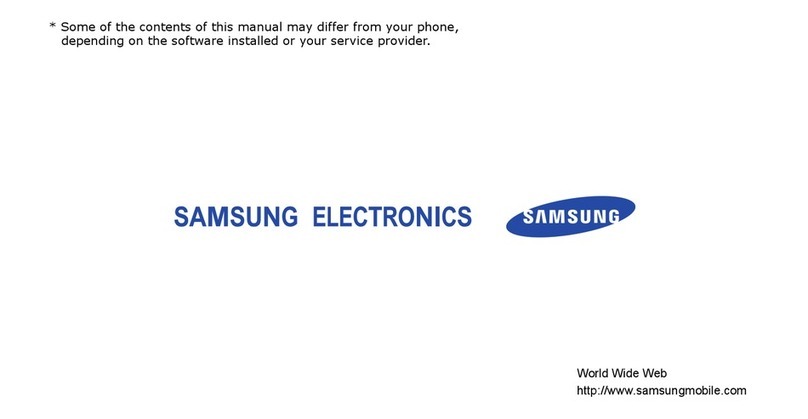 Samsung SPH-U510 User manual Samsung SPH-U510 User manual