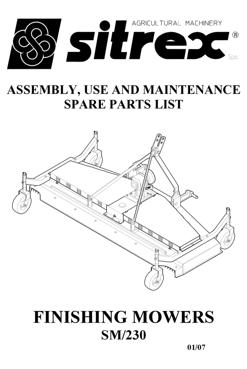 sitrex SM/230 Assembly instructions