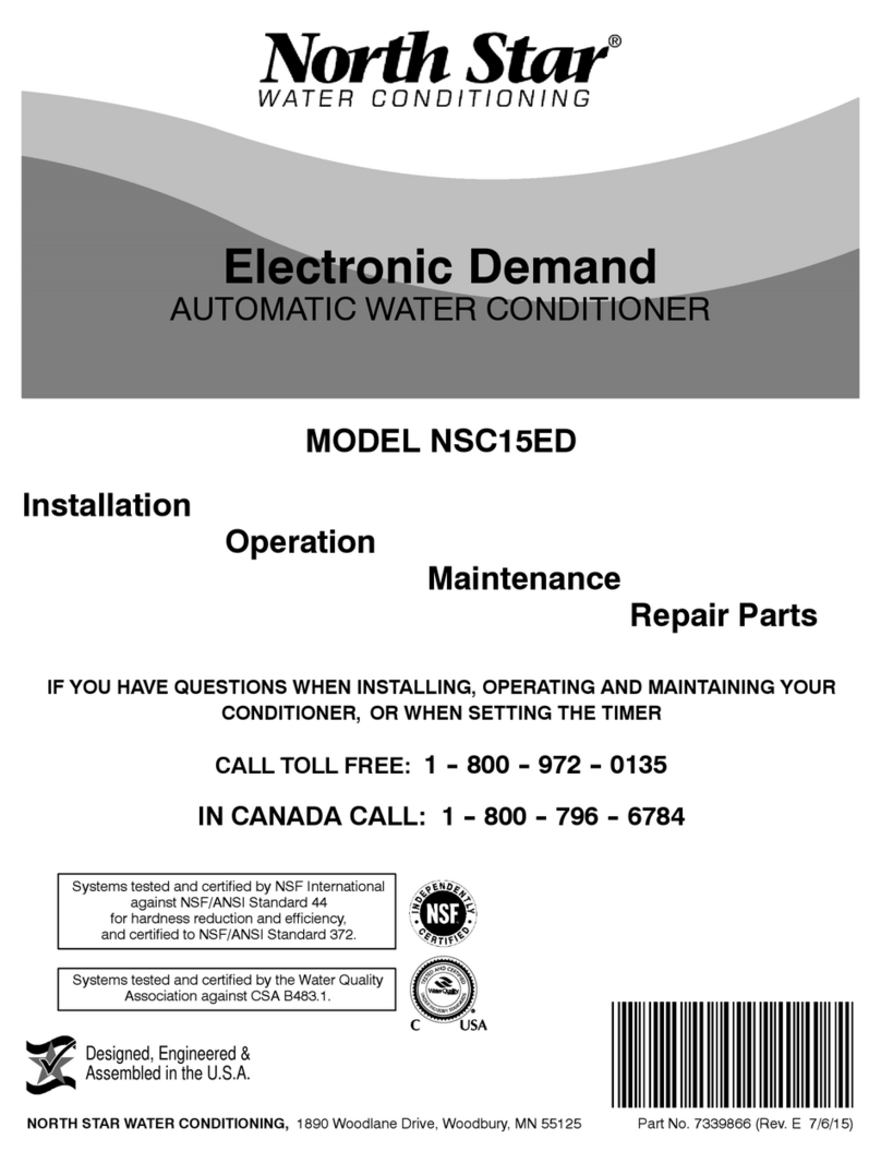 North Star NSC15ED Installation operation & maintenance