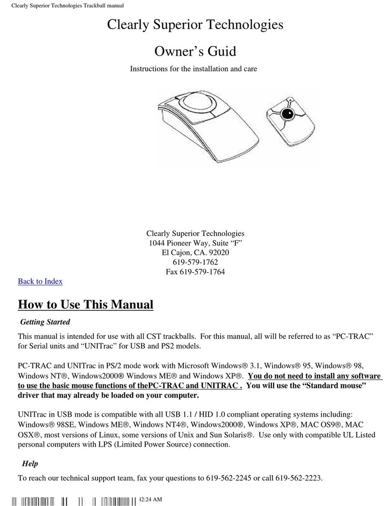 Clearly Superior Technologies PC-TRAC How to use