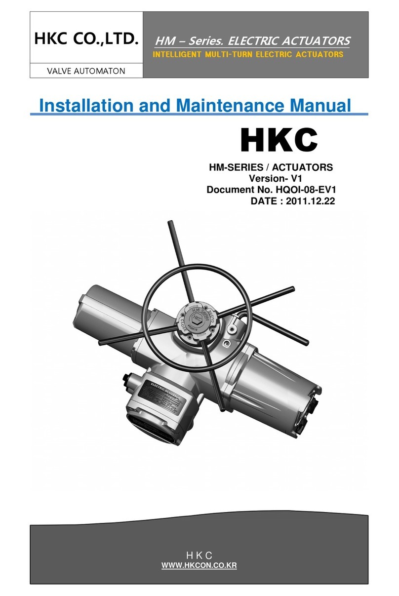 HKC HM04 Installation and maintenance manual