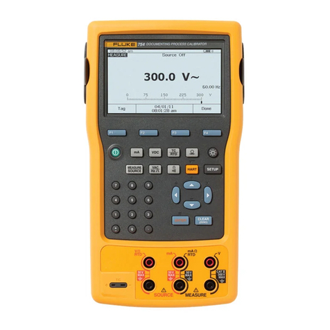 Fluke 754 User manual