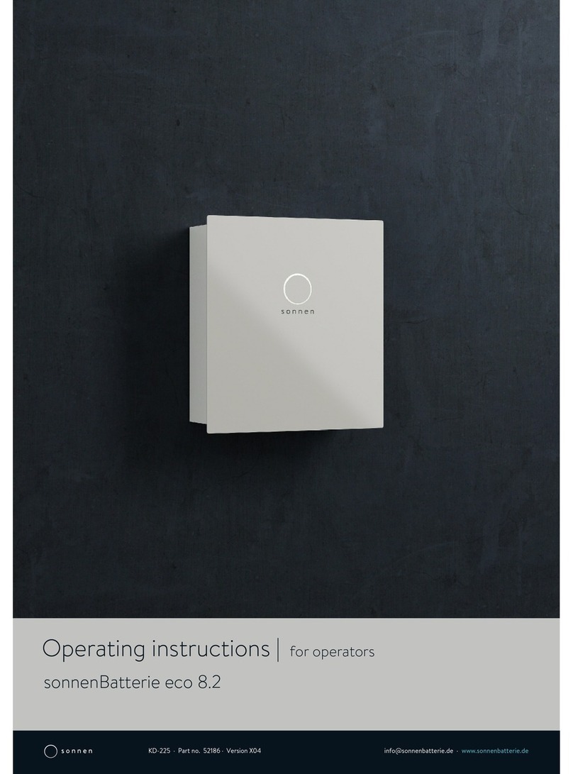 Sonnen sonnenBatterie eco 8.2 User manual