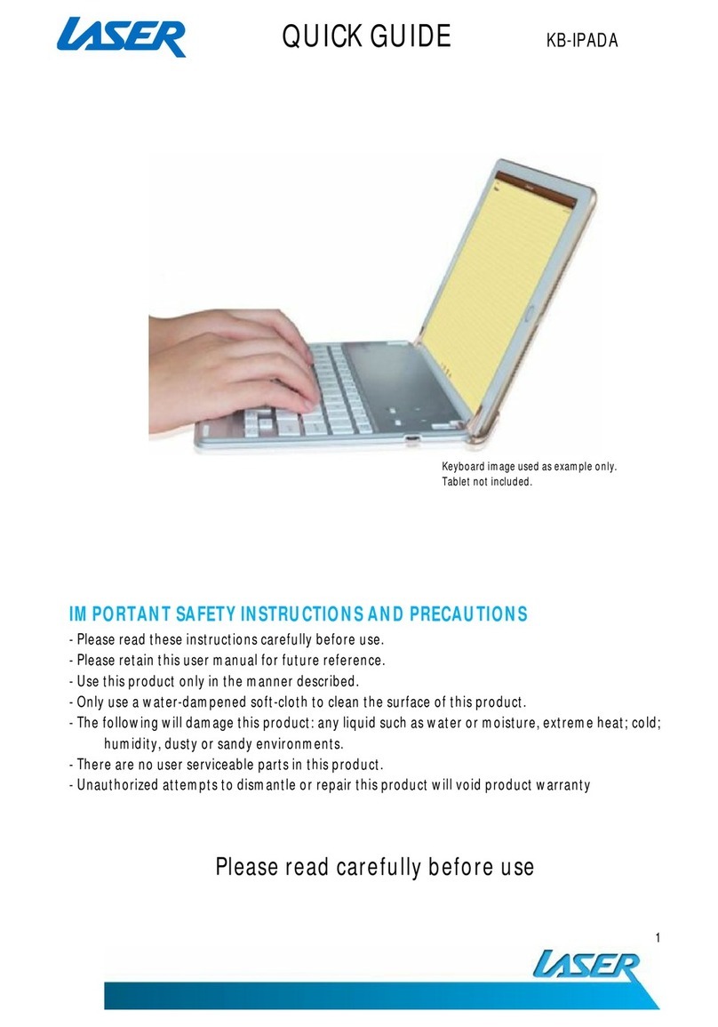 Laser KB-IPADA User manual