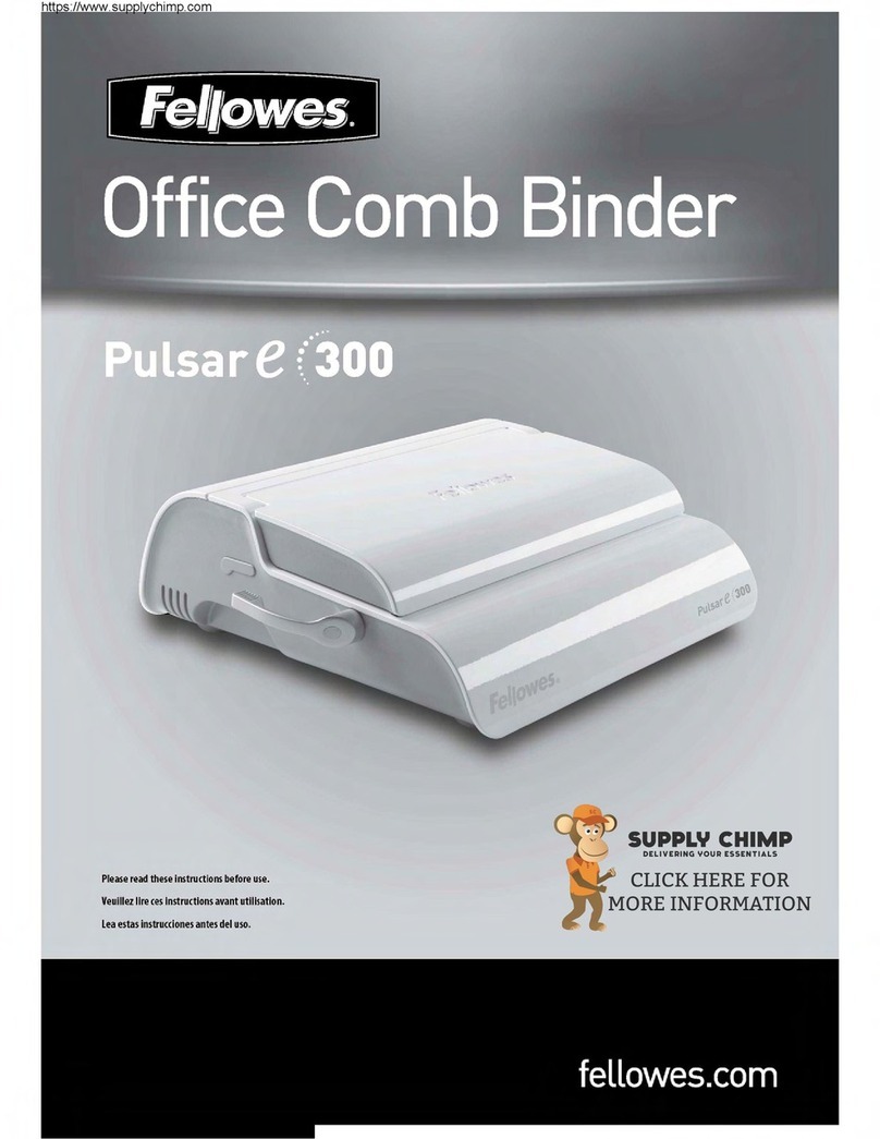 Fellowes Pulsar E 300 User manual