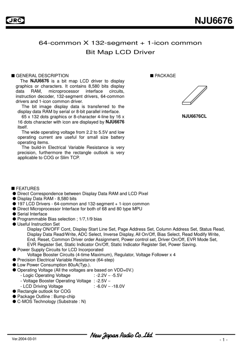 JRC NJU6676 manual