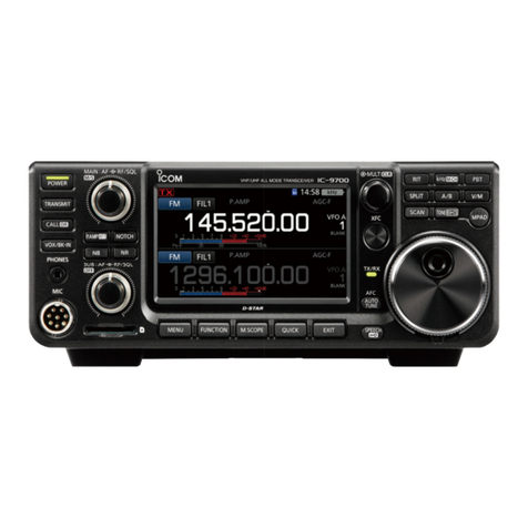 Icom IC-9700 Setup guide