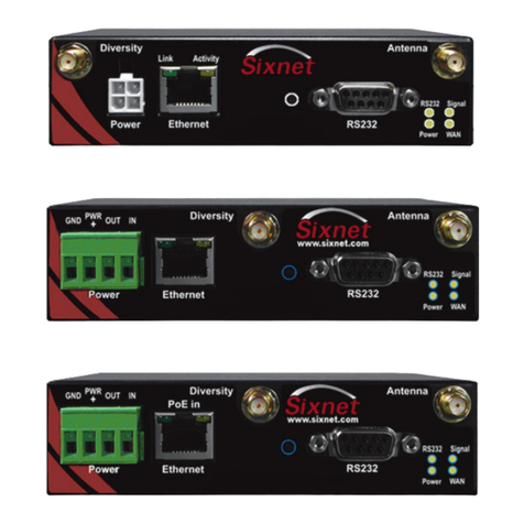 M2M Sixnet Series Installation instructions