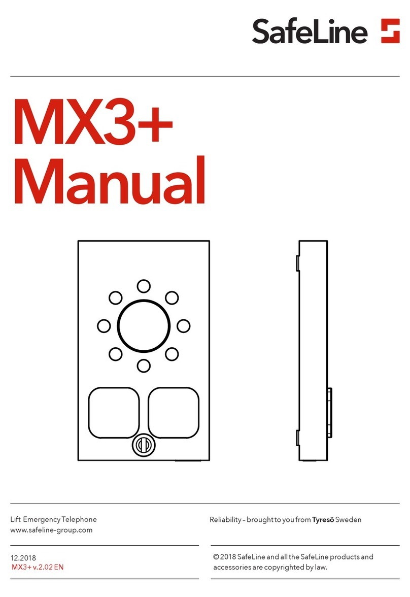 Safeline MX3+ User manual
