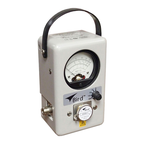 BIRD Thruline 4304A Operation manual