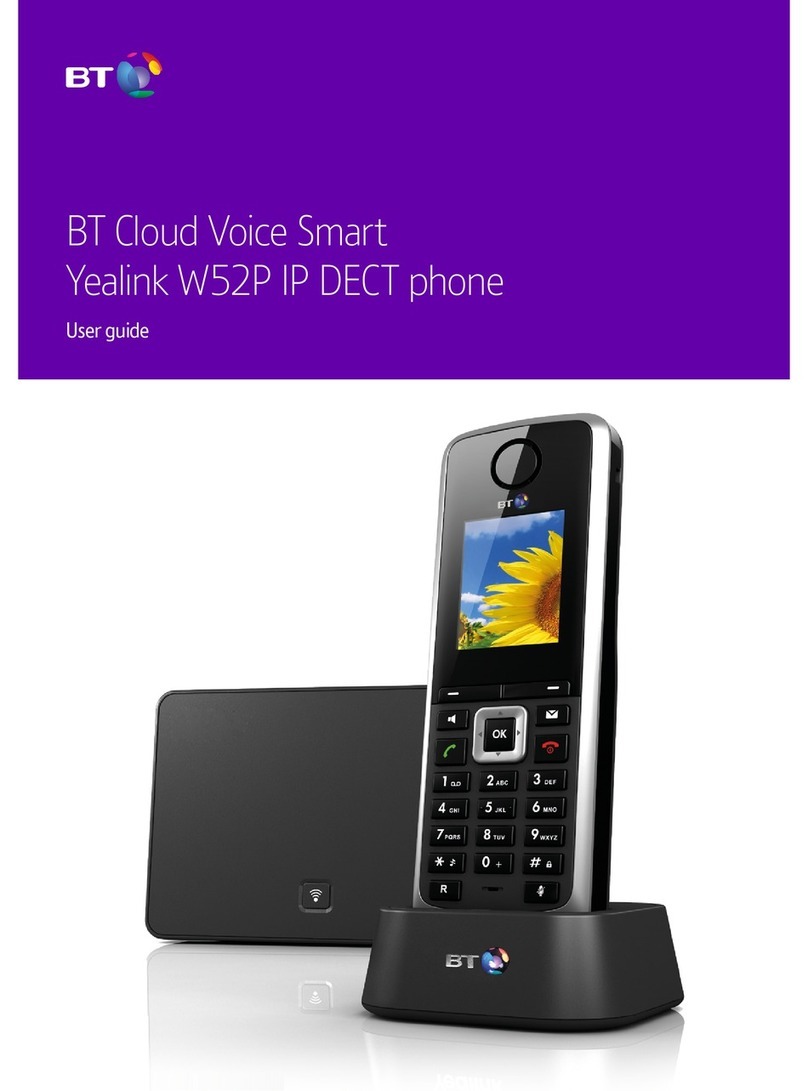 Yealink Telkom W52P User manual