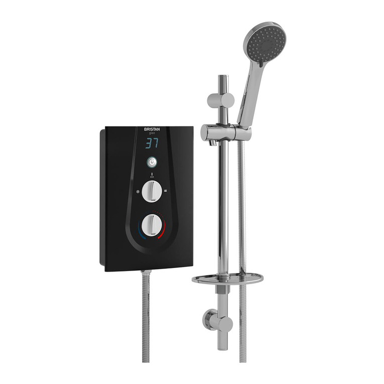 Bristan GLE385 W Mounting instructions