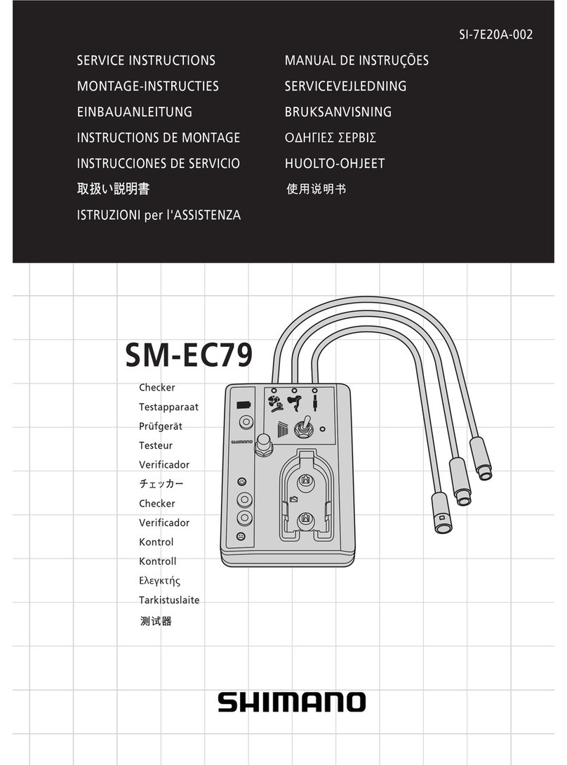 Shimano SM-EC79 Operating instructions