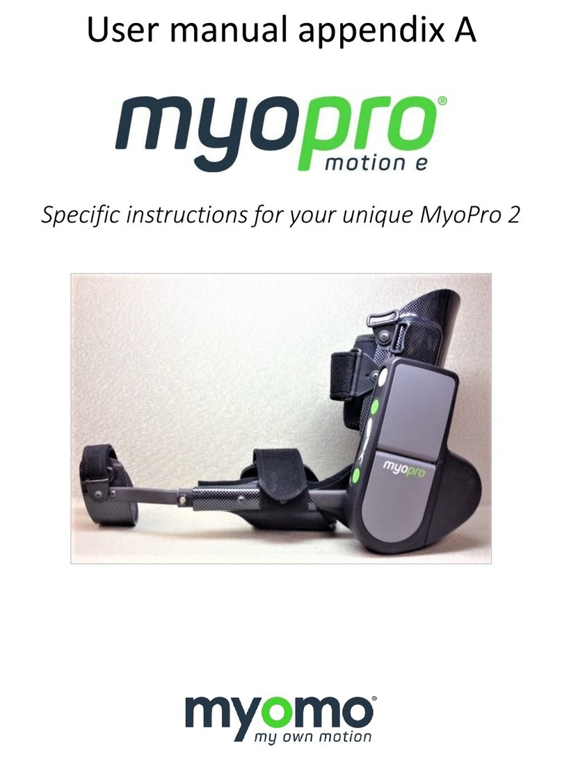 myomo MyoPro 2 Motion E User manual myomo MyoPro 2 Motion E User manual