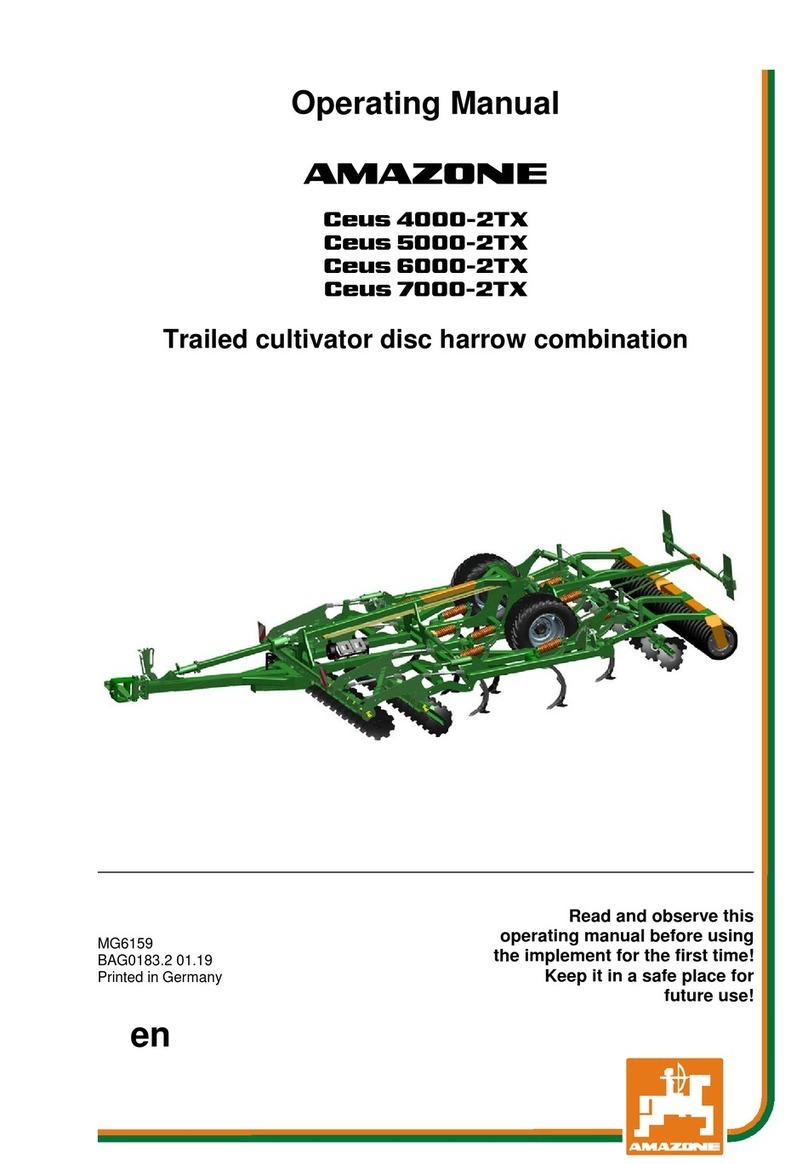 Amazone Ceus 4000-2TX User manual Amazone Ceus 4000-2TX User manual