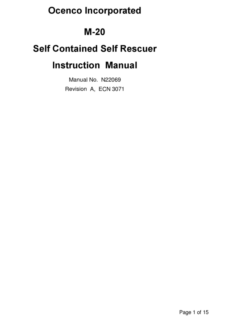 OCENCO M-20 instruction manual