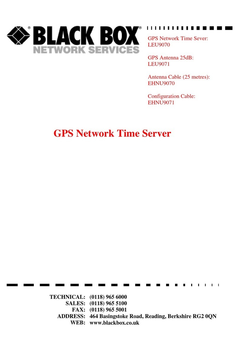 Black Box LEU9070 User manual