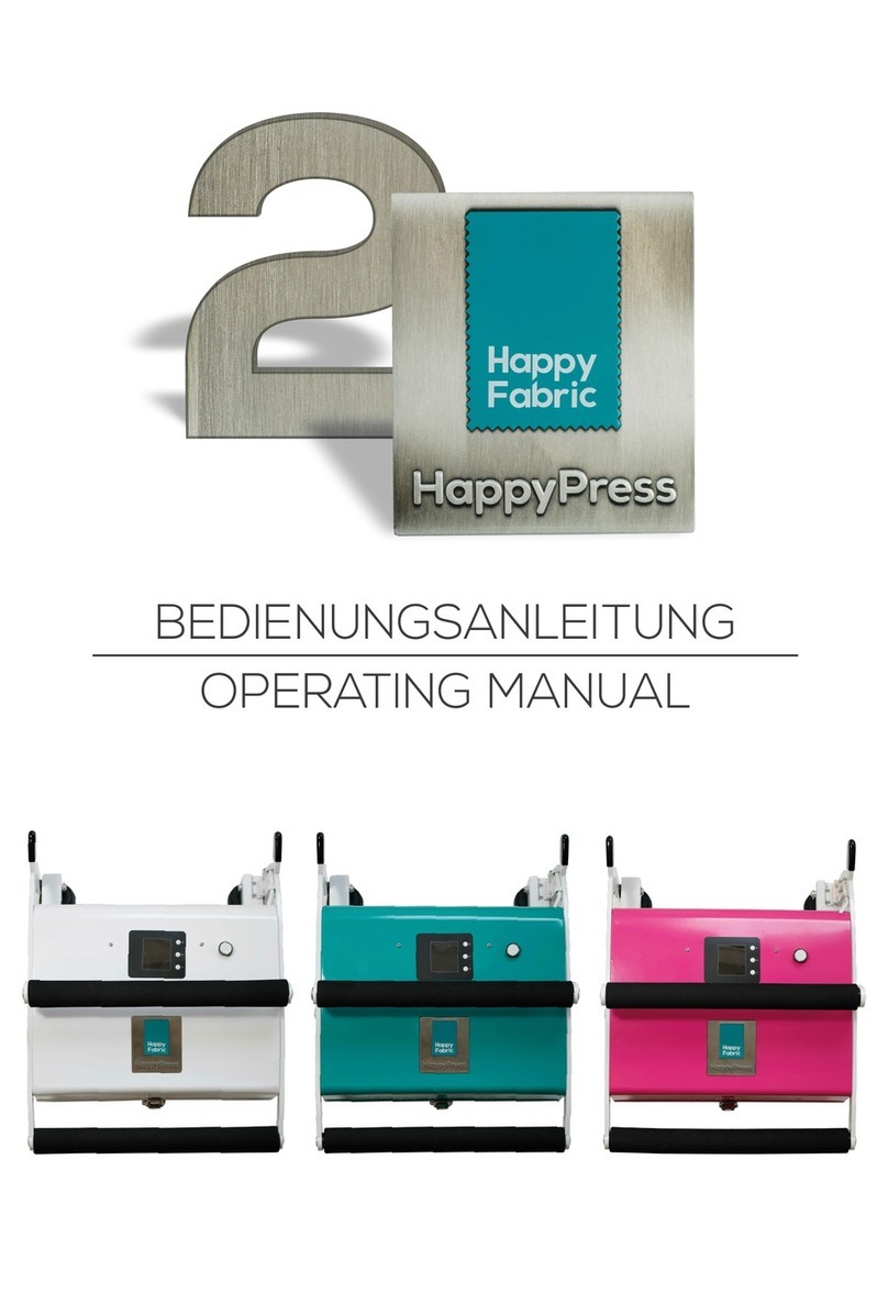 HappyFabric HappyPress 2.1 operating manual