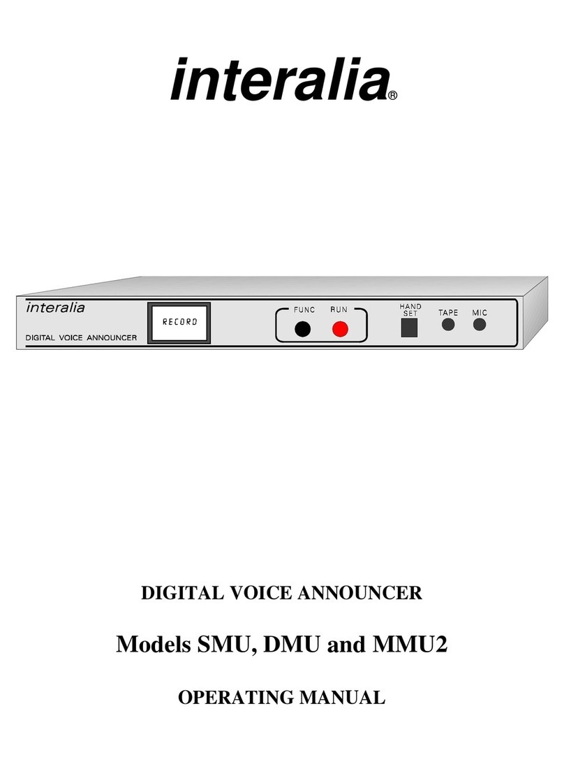 Interalia DMU User manual