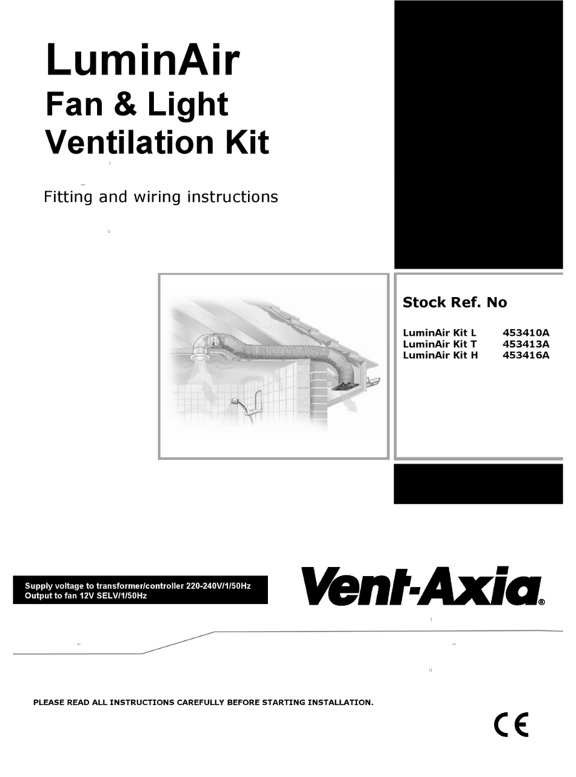 Vent-Axia LuminAir Kit L User manual