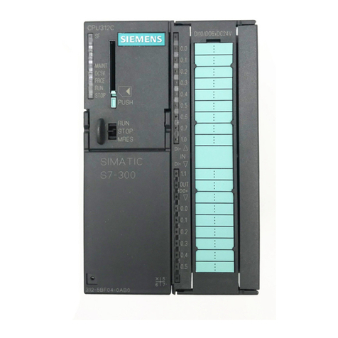 Siemens CPU 31 Series Technical data manual