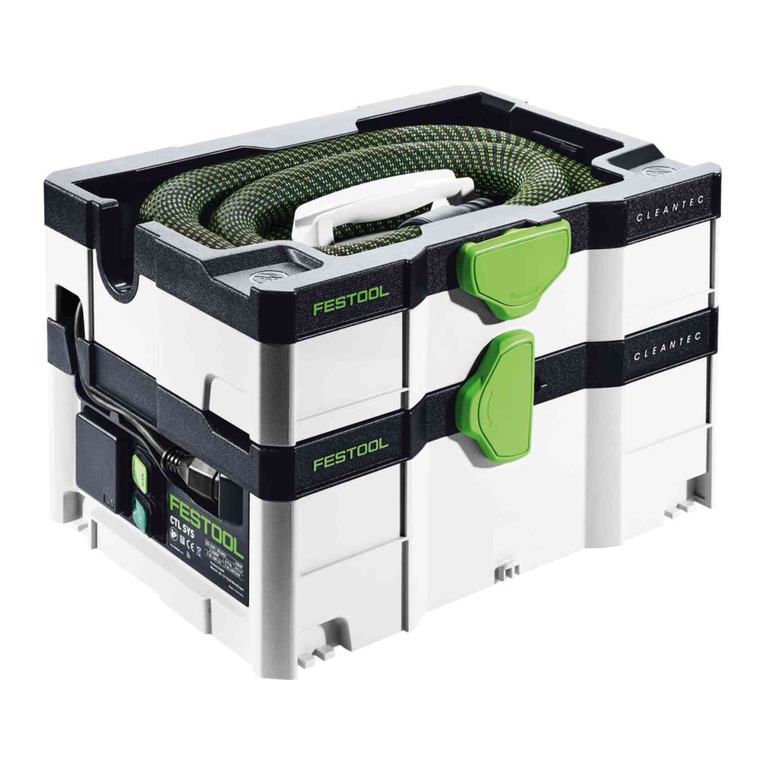Festool CTL SYS Installation instructions