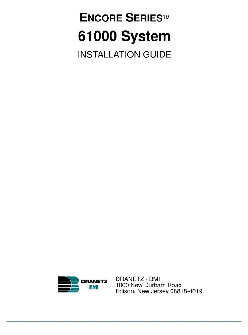 Dranetz ENCORE Series installation guide