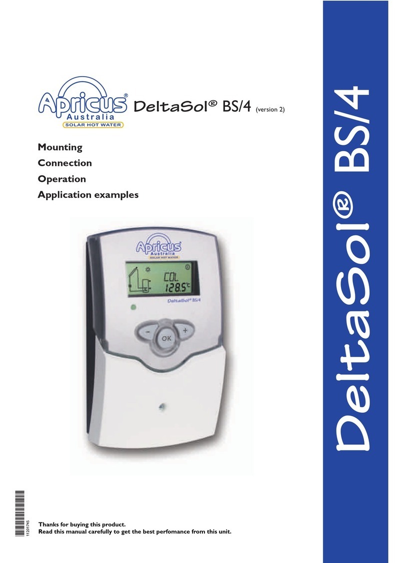 Apricus DeltaSol BS/4 manual