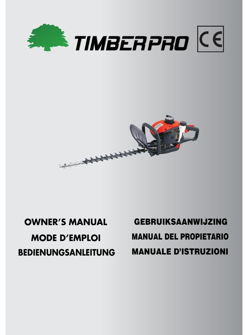 TimberPro HT 260 owner's manual