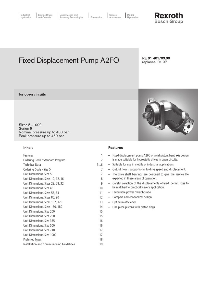 REXROTH A2FO Series manual