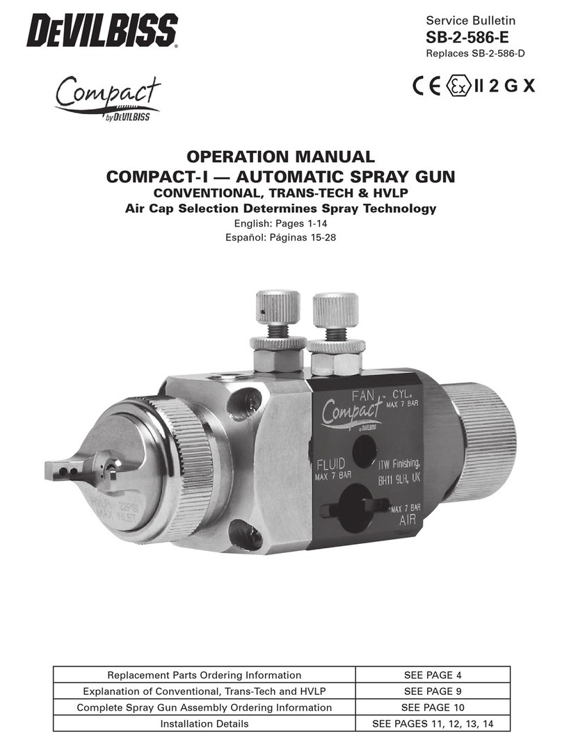 DeVilbiss Compact-I User manual