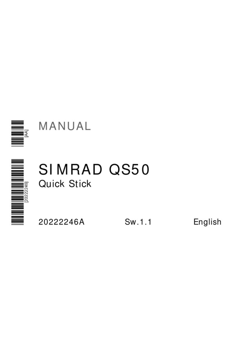 Simrad QS50 Quick Stick manual
