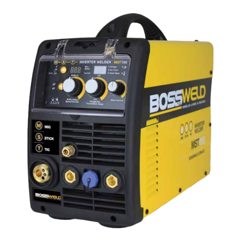 BossWeld MST195 manual BossWeld MST195 manual