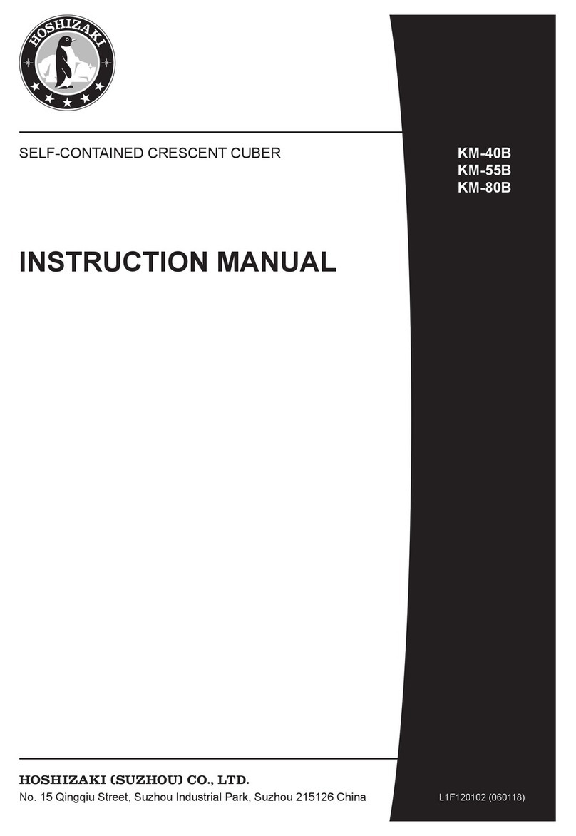 Hoshizaki KM-40B instruction manual