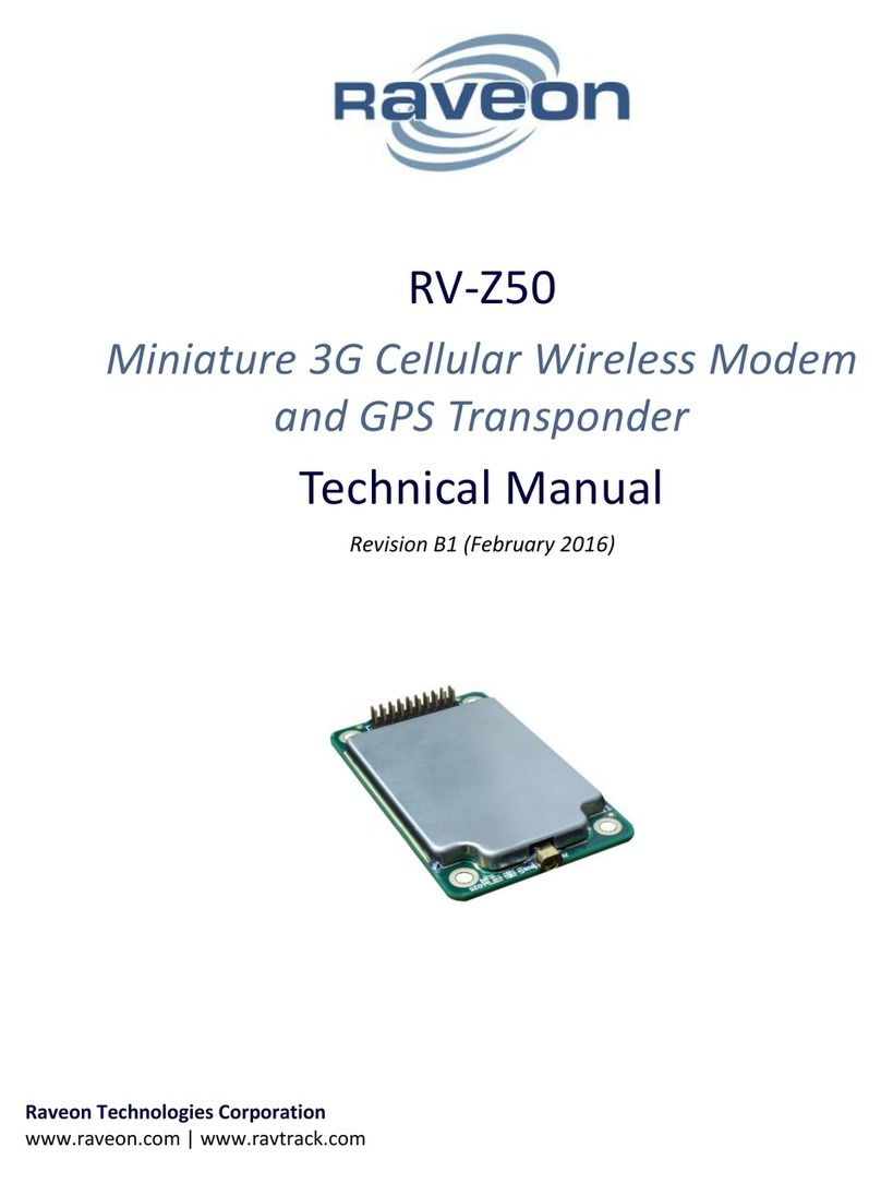 Raveon RV-Z50 Technical manual