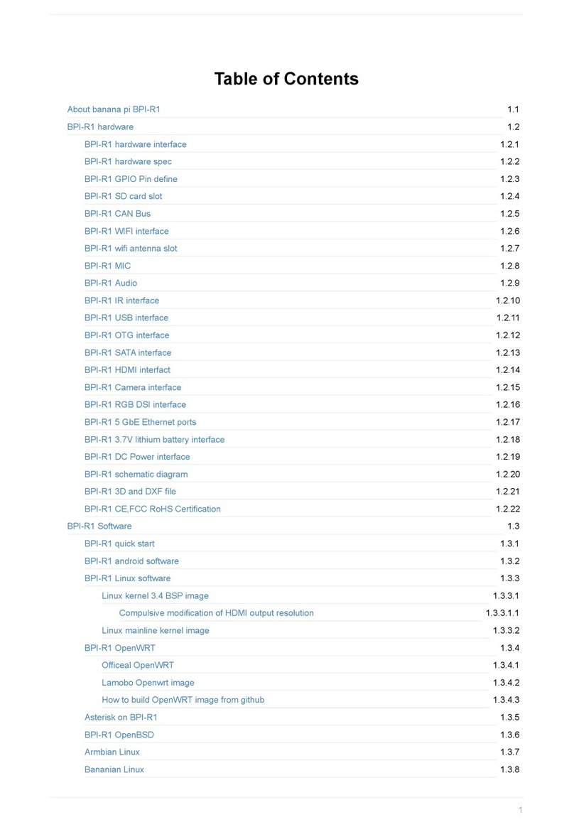 Banana Pi BPI-R1 User manual