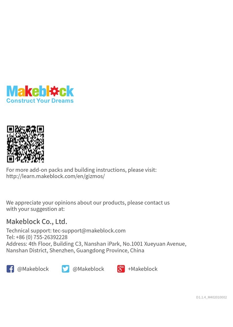 Makeblock Gizmos user manual