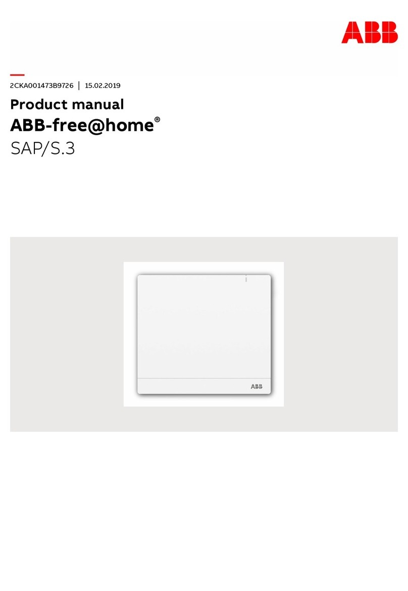 ABB ABB-free@home SAP/S.3 product manual