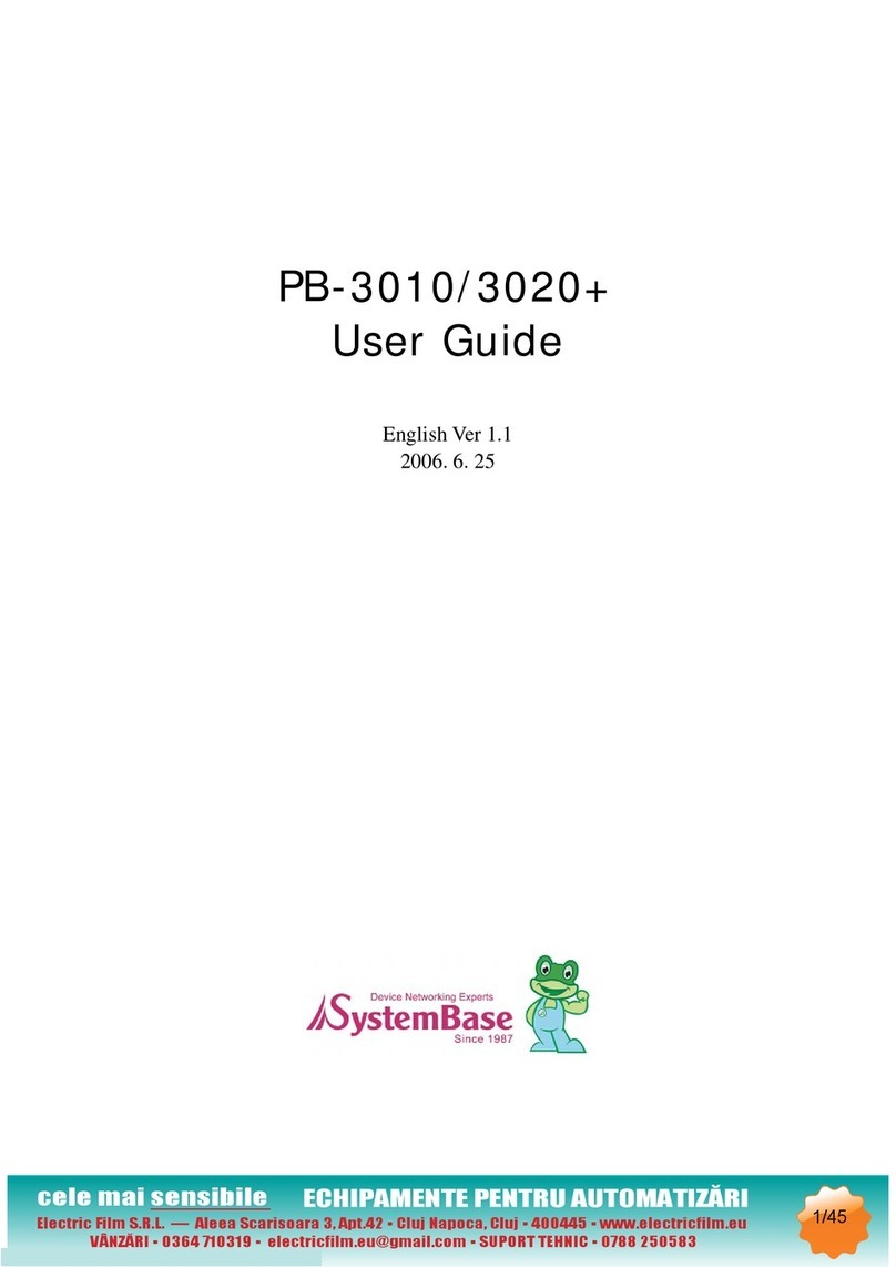 SystemBase Portbase PB-3010 User manual