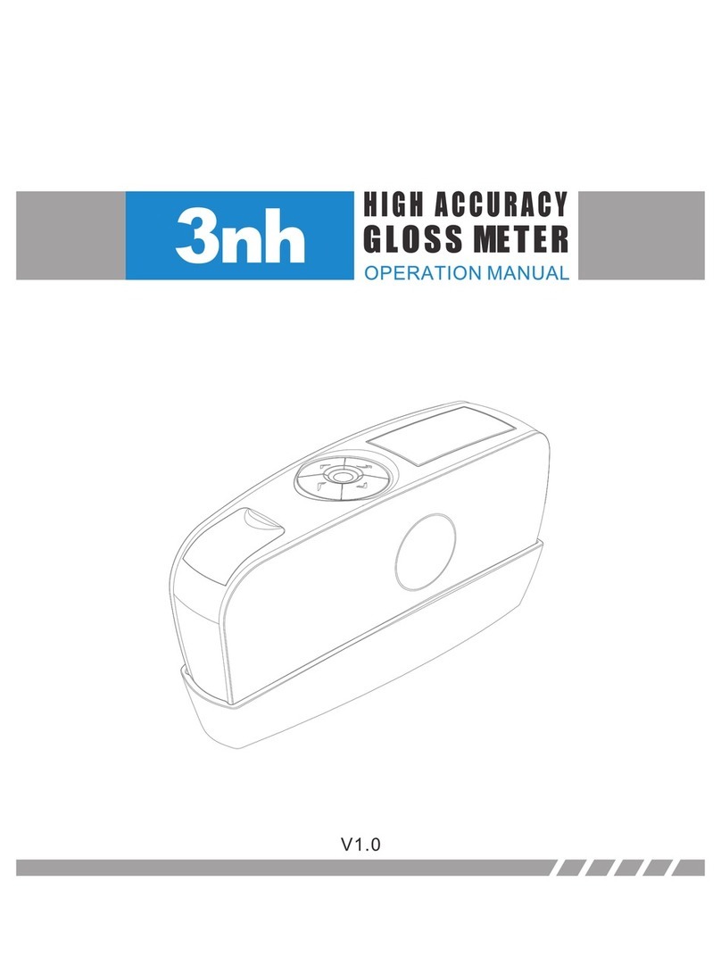 Shenzhen 3nh Technology YG series Operation manual