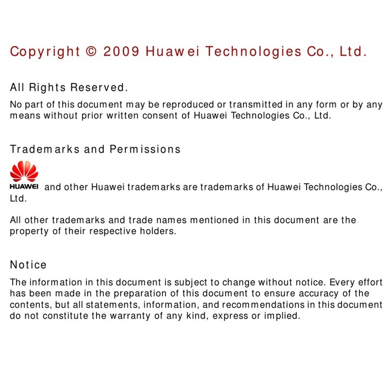 Huawei EC1260 User manual Huawei EC1260 User manual