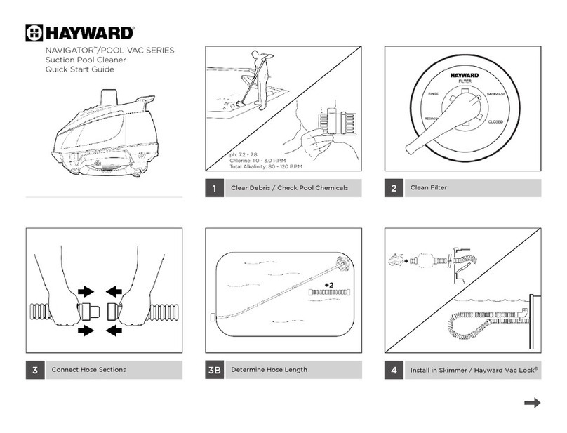 Hayward Navigator Series quick start guide
